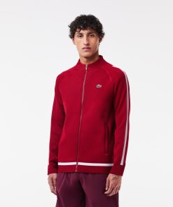 Lacoste Sweaters & Sweatshirts-Mens Lacoste Tennis x Novak Djokovic Zip-Up Jacket-SH7541-51-lacoste cardigan