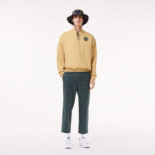 Lacoste Sweaters & Sweatshirts-Mens Loose Fit Golf Windbreaker Sweatshirt-SH7543-51-la coste - Image 2