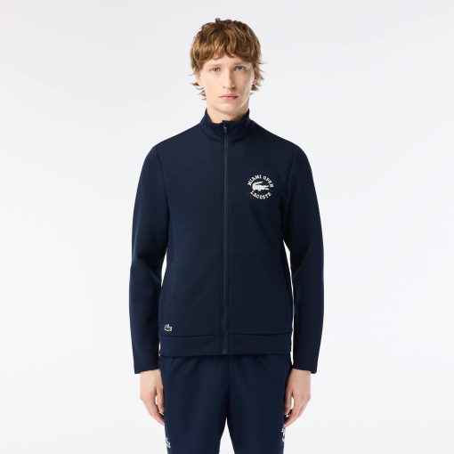 Lacoste Sweaters & Sweatshirts-Mens Miami Open Edition Tennis Sweatshirt-SH8386-51-la coste