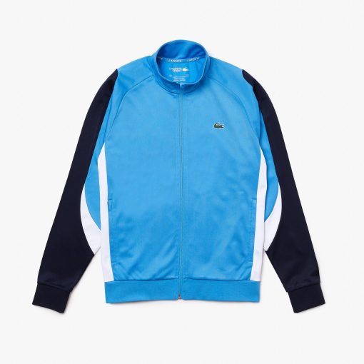 Lacoste Sweaters & Sweatshirts-Mens SPORT Classic Fit Zip-Up Tennis Sweatshirt-SH9377-51-lacoste sale - Image 2