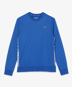 Lacoste Sweaters & Sweatshirts-Mens SPORT Printed Tennis Sweatshirt-SH9432-51-lacoste france