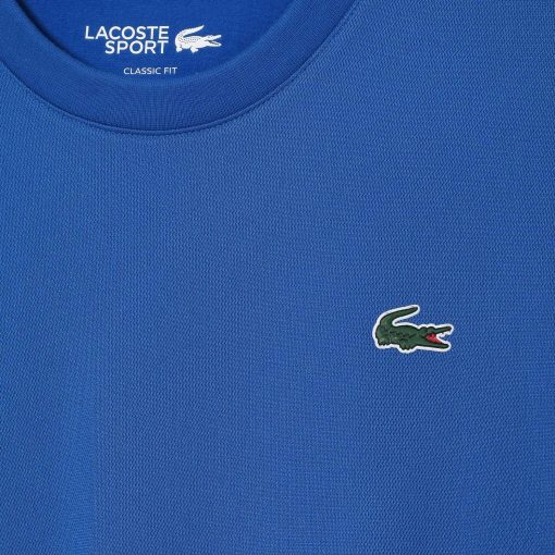 Lacoste Sweaters & Sweatshirts-Mens SPORT Printed Tennis Sweatshirt-SH9432-51-lacoste france - Image 2