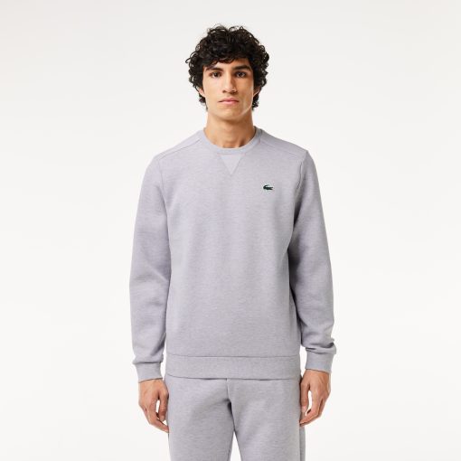 Lacoste Sweaters & Sweatshirts-Mens Mesh Panel Sweatshirt-SH9604-51-lacoste cardigan