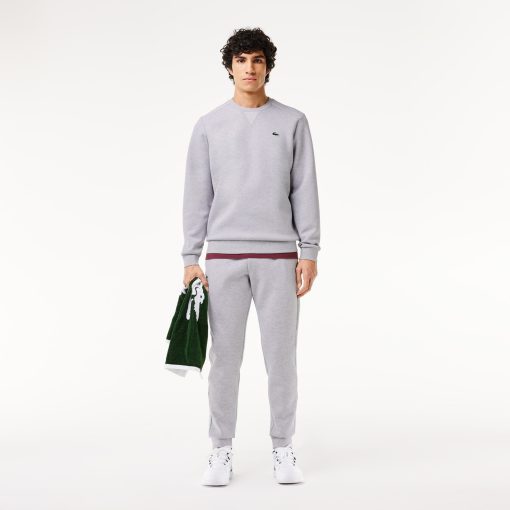 Lacoste Sweaters & Sweatshirts-Mens Mesh Panel Sweatshirt-SH9604-51-lacoste cardigan - Image 2