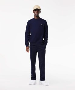 Lacoste Sweaters & Sweatshirts-Mens Fleece Crew Neck Sweatshirt-SH9608-51-lacoste sale 2