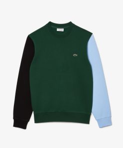 Lacoste Sweatshirts-Mens Brushed Fleece Sweatshirt-SH9615-51-lacoste near me 2