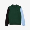 Lacoste Sweaters & Sweatshirts-Mens Crocodile Print Crew Neck Sweatshirt-SH9689-51-lacosta 4