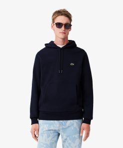 Lacoste Sweaters & Sweatshirts-Mens Fleece Hoodie-SH9623-51-lacoste sale