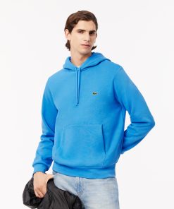 Lacoste Sweaters & Sweatshirts-Mens Fleece Hoodie-SH9623-51-lacosta