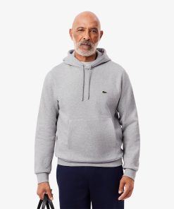 Lacoste Sweaters & Sweatshirts-Mens Fleece Hoodie-SH9623-51-lacoste near me