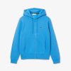 Lacoste Sweaters & Sweatshirts-Mens Zip-Up Fleece Hoodie-SH9626-51-lacoste sale 3