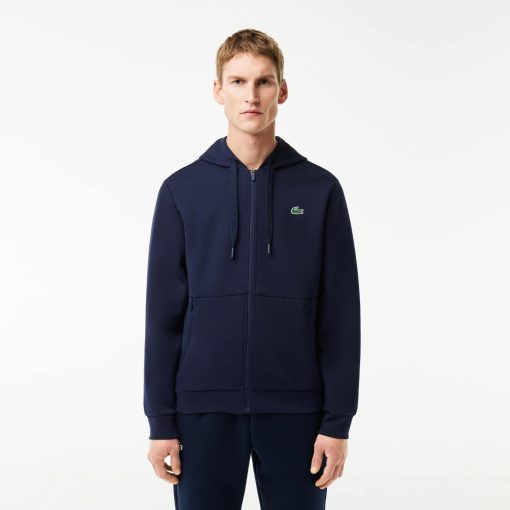 Lacoste Sweaters & Sweatshirts-Mens Zip-Up Hoodie-SH9676-51-lacoste usa