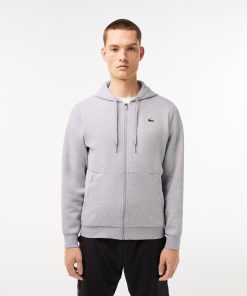 Lacoste Sweaters & Sweatshirts-Mens Zip-Up Hoodie-SH9676-51-lacoste usa