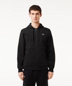 Lacoste Sweaters & Sweatshirts-Mens Zip-Up Hoodie-SH9676-51-lacoste sale