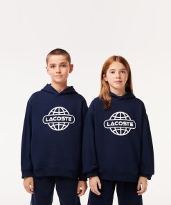 Lacoste Sweaters & Sweatshirts-Kids Printed Hoodie-SJ1158-51-lacosta