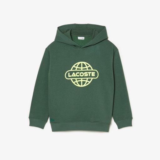 Lacoste Sweaters & Sweatshirts-Kids Printed Hoodie-SJ1158-51-la coste