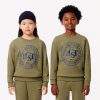 Lacoste Sweaters & Sweatshirts-Kids Fleece Crew Neck Sweatshirt-SJ5284-51-lacoste sale 3