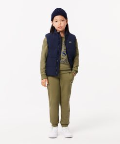 Lacoste Sweaters & Sweatshirts-Kids Printed Crew Neck Sweatshirt-SJ2483-51-lacoste store 2