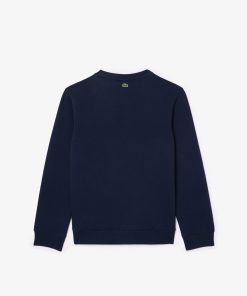 Lacoste Sweaters & Sweatshirts-Kids Crocodile Print Fleece Sweatshirt-SJ2493-51-lacoste near me 2