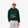 Lacoste Sweaters & Sweatshirts-Kids Crocodile Graphic Hoodie-SJ2561-51-lacoste store 3