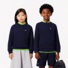 Lacoste Sweaters & Sweatshirts-Kids Fleece Crew Neck Sweatshirt-SJ5284-51-lacoste near me 3