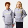 Lacoste Sweaters & Sweatshirts-Kids’ Contrast Branding Hoodie-SJ5303-51-lacoste outlet 4