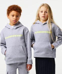 Lacoste Sweaters & Sweatshirts-Kids’ Contrast Branding Hoodie-SJ5303-51-locoste