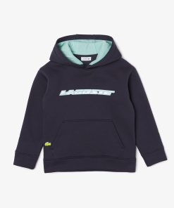 Lacoste Sweaters & Sweatshirts-Kids’ Contrast Branding Hoodie-SJ5303-51-lacoste outlet