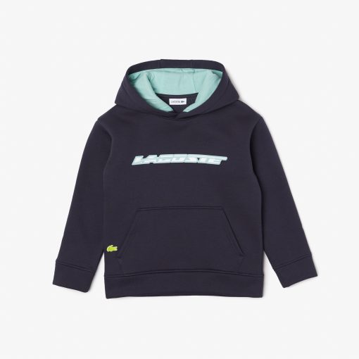 Lacoste Sweaters & Sweatshirts-Kids’ Contrast Branding Hoodie-SJ5303-51-lacoste outlet