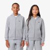 Lacoste Sweaters & Sweatshirts-Kids Fleece Zip-Up Hoodie-SJ9723-51-lacoste near me 3