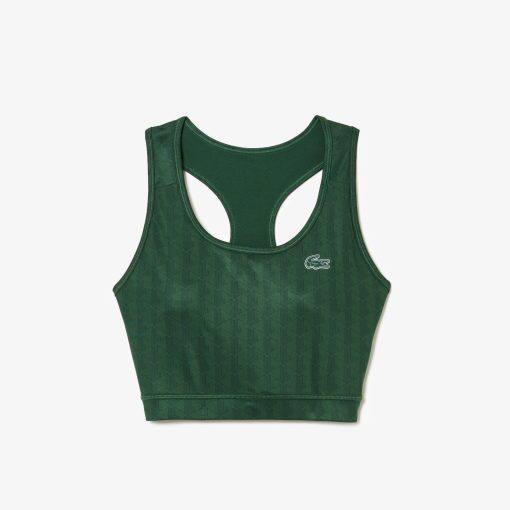 Lacoste T-Womens SPORT Printed Sports Bra-TF3422-51-lacosta - Image 2