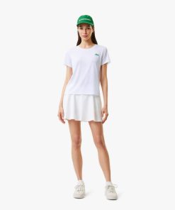 Lacoste T-Womens Lacoste x Bandier Pro Featherweight T-Shirt-TF8963-51-lacoste factory outlet