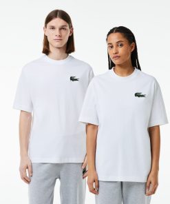 Lacoste T-Unisex Loose Fit Heavy Cotton T-Shirt-TH0062-51-lacoste france