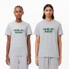 Lacoste Sweaters & Sweatshirts-Mens Lightweight Pima Cotton V-Neck T-Shirt-TH6710-51-lacoste near me 3