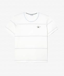 Lacoste T-Mens Big Fit Ribbed Collar T-Shirt-TH0214-51-lacoste usa