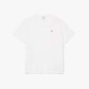 Lacoste T-Mens Big Fit V-Neck Pima T-Shirt-TH7508-51-lacoste france 4