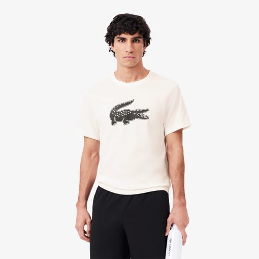 Lacoste Sweaters & Sweatshirts-Mens Ultra Dry XXL Logo Sport T-Shirt-TH2042-51-lacoste sale