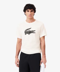 Lacoste Sweaters & Sweatshirts-Mens Ultra Dry XXL Logo Sport T-Shirt-TH2042-51-lacoste france