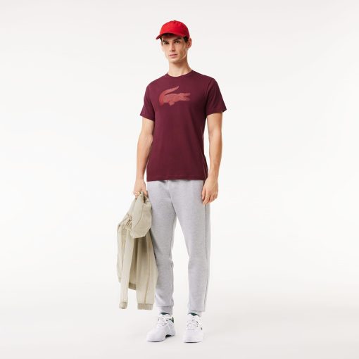 Lacoste Sweaters & Sweatshirts-Mens Ultra Dry XXL Logo Sport T-Shirt-TH2042-51-la coste - Image 2