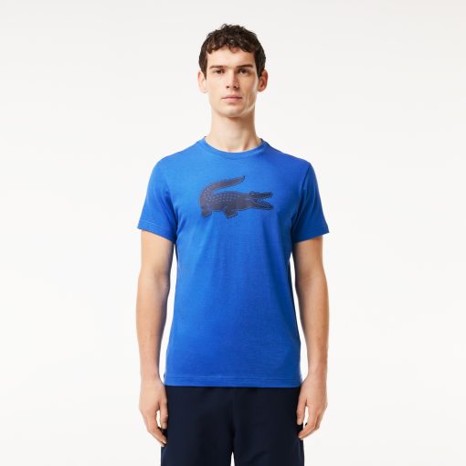 Lacoste Sweaters & Sweatshirts-Mens Ultra Dry XXL Logo Sport T-Shirt-TH2042-51-lacoste store near me