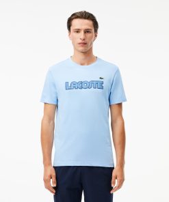 Lacoste T-Mens Ultra Dry Cotton Logo Sport T-Shirt-TH2509-51-lacoste cardigan