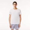 Lacoste Underwear & Loungewear-Men’s V-Neck Regular Fit Undershirt 3-Pack-TH3444-51-lacosta 4