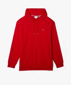 Lacoste T-Men’s Big Fit Hooded T-Shirt-TH4844-51-lacoste us 2