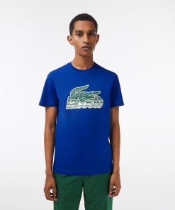 Lacoste T-Men’s Cotton Jersey Print T-Shirt-TH5070-51-locoste