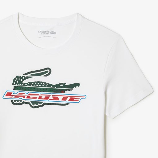 Lacoste T-Men’s SPORT Regular Fit Organic Cotton T-Shirt-TH5156-51-lacoste usa - Image 2