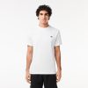 Lacoste T-Mens Made In France Heavy Cotton T-Shirt-TH3837-51-lacoste factory outlet 3