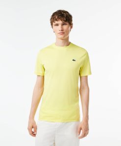 Lacoste T-Mens Slim Fit Stretch Jersey Sport T-Shirt-TH5207-51-lacost