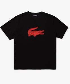 Lacoste T-Men’s SPORT Big Fit Breathable Logo T-Shirt-TH6227-51-lacoste us 2