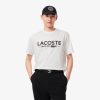 Lacoste T-Mens Print Cotton T-Shirt-TH6562-51-lacoste france 3