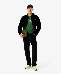 Lacoste Sweaters & Sweatshirts-Mens Print Cotton T-Shirt-TH6541-51-lacoste outlet 2